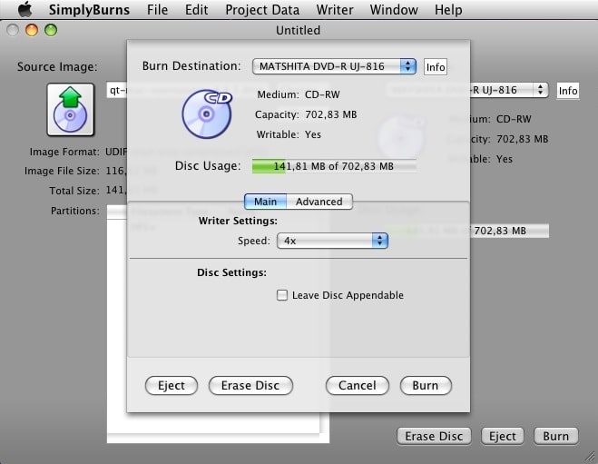 image burn software for mac